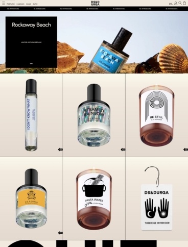 eCommerce website: DS & DURGA