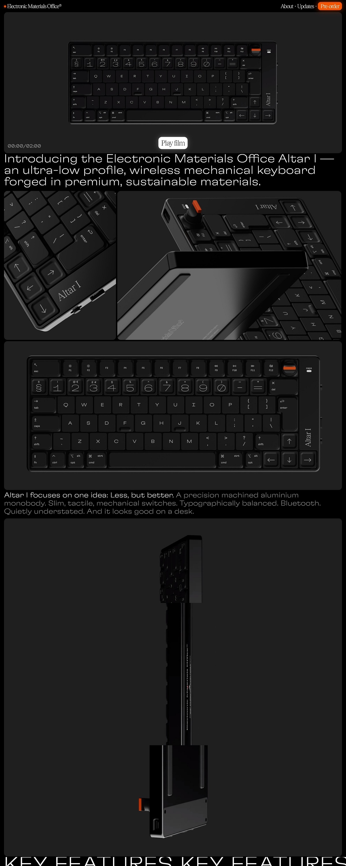 eCommerce website: Electronic Materials Office