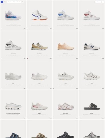 eCommerce website: Sneak in Peace