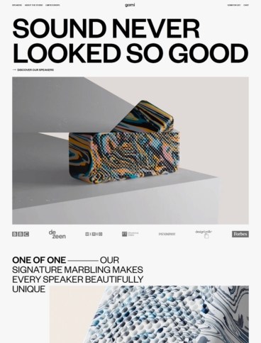 eCommerce website: Gomi