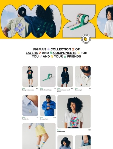 eCommerce website: The Figma Store