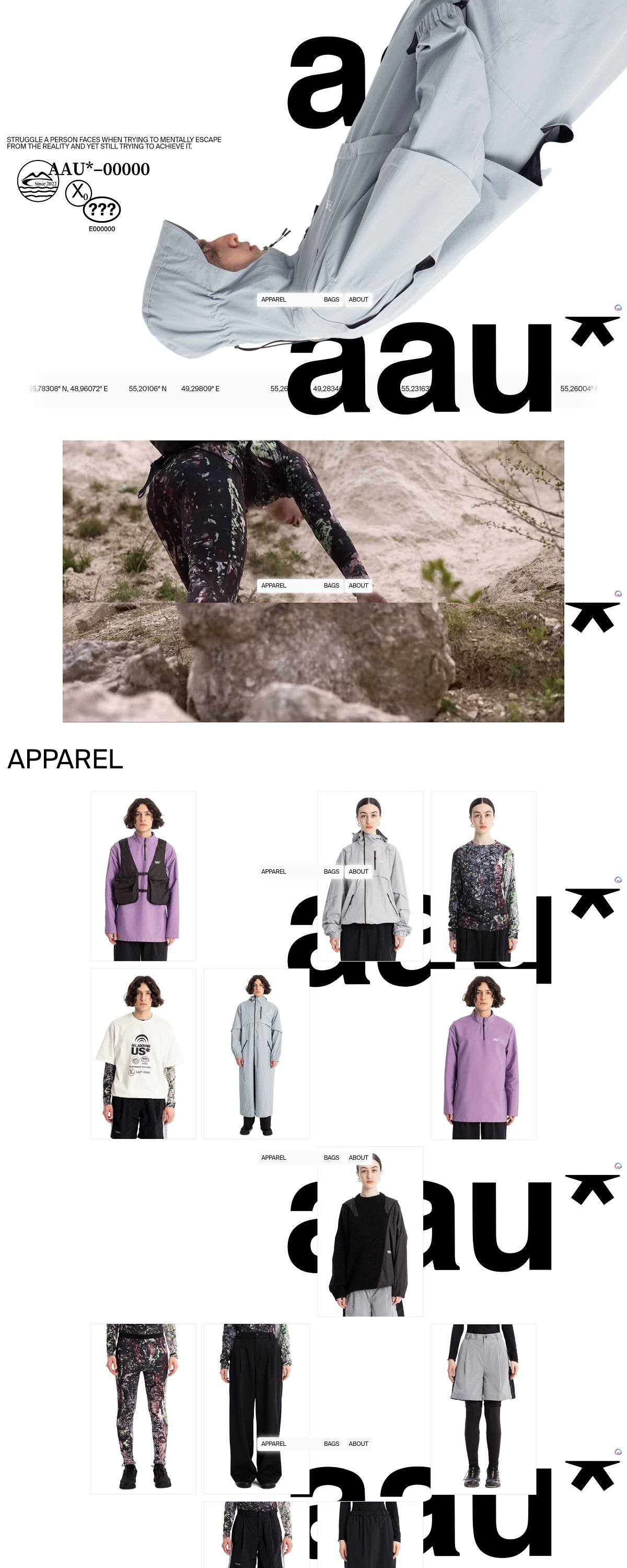 eCommerce website: All around us