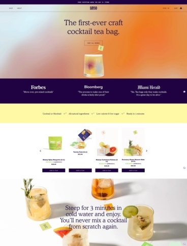 eCommerce website: SAYSO
