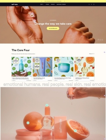 eCommerce website: selfmade