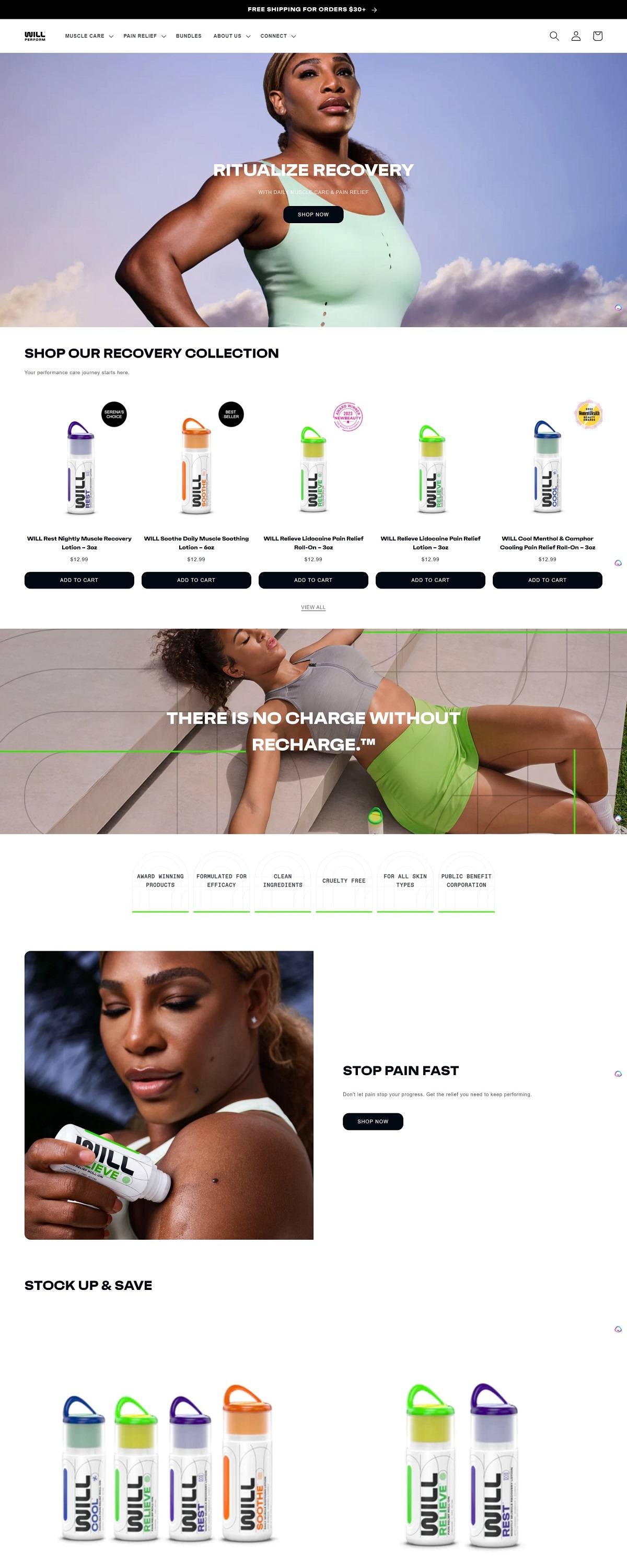 eCommerce website: Will Perform