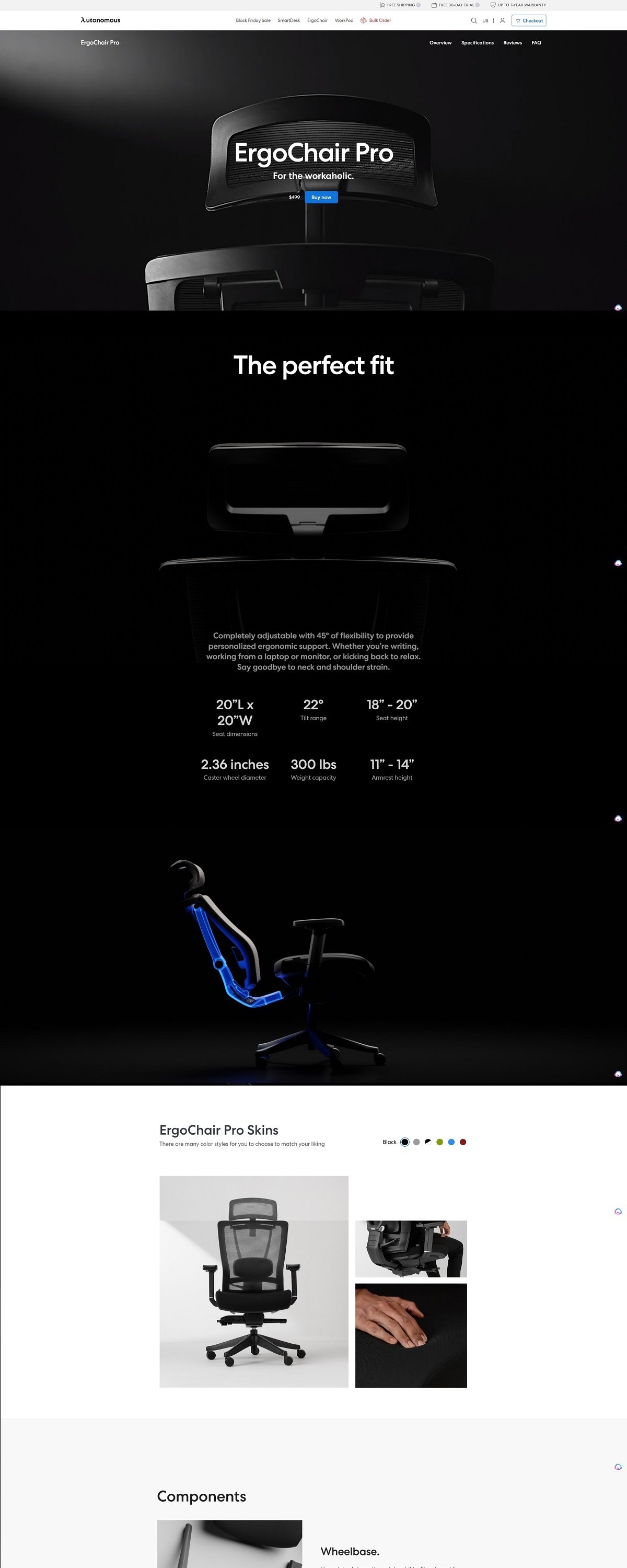 eCommerce website: Autonomous