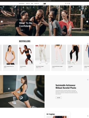 eCommerce website template: Neat