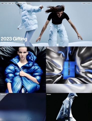eCommerce website: Rains