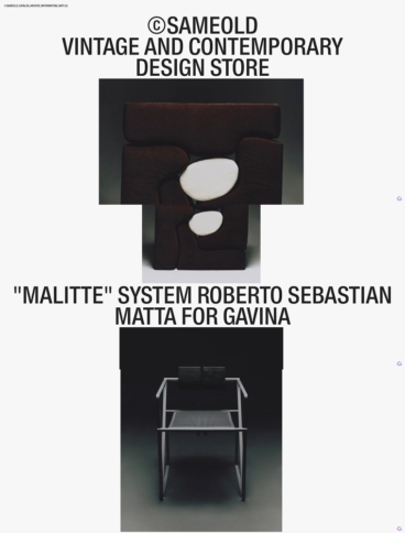 eCommerce website: Same Old