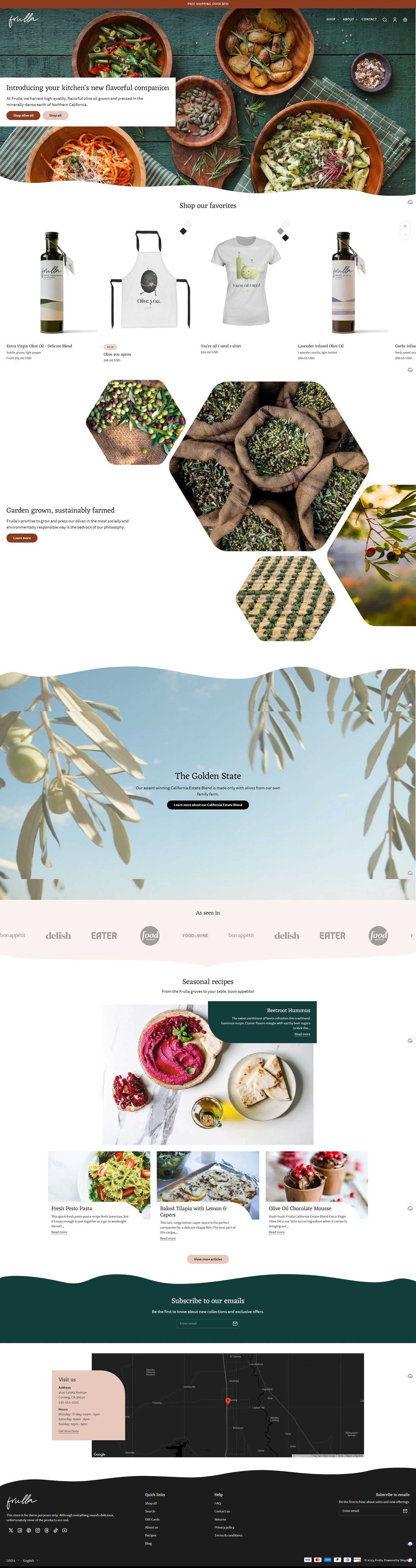 eCommerce website template: Whisk
