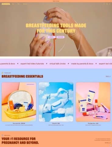 eCommerce website: Swehl