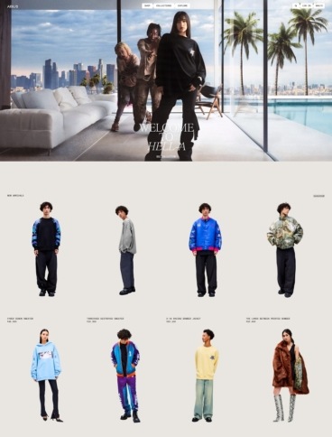 eCommerce website: ARK/8