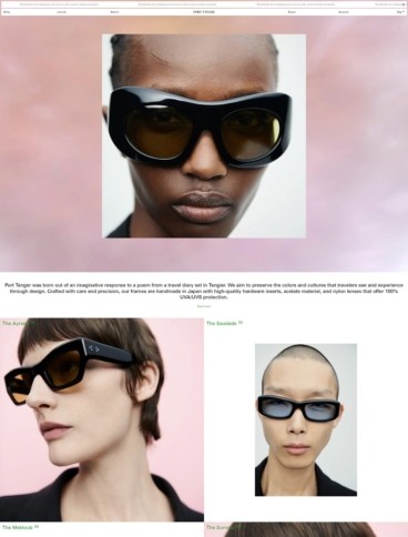 eCommerce website: Port Tanger