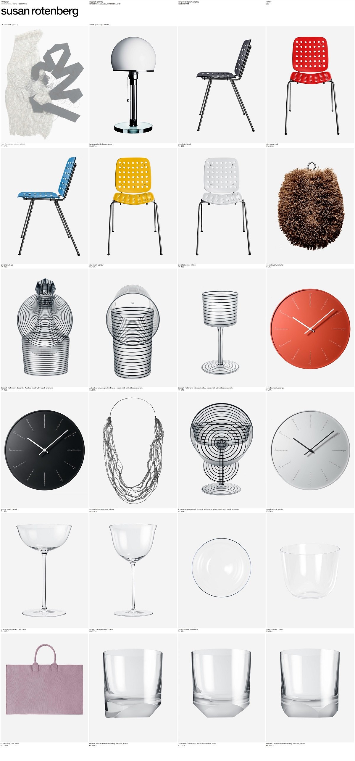 eCommerce website: Nordisk store