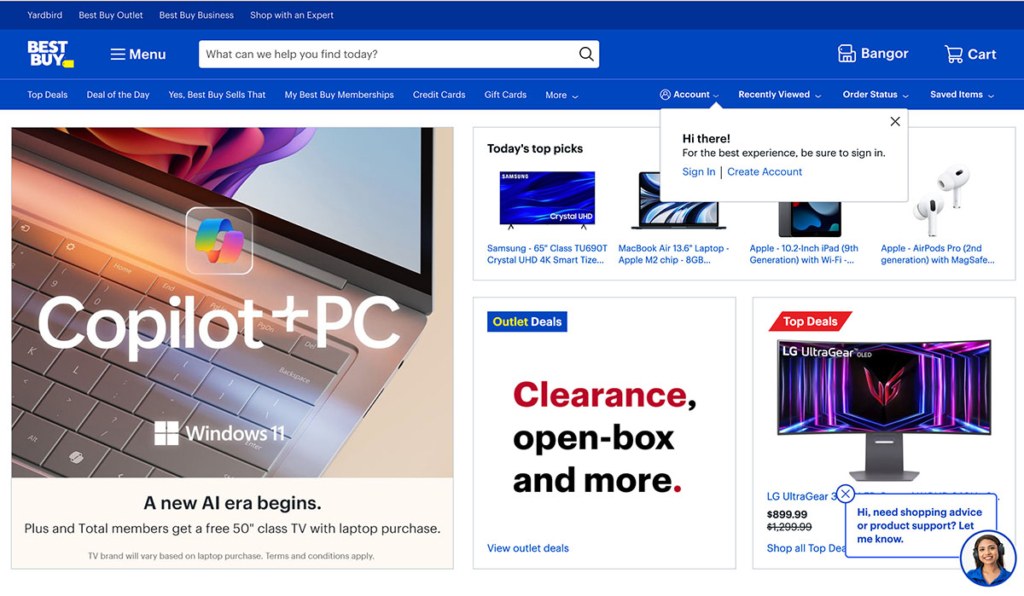 Best-Buy ecommerce website usa