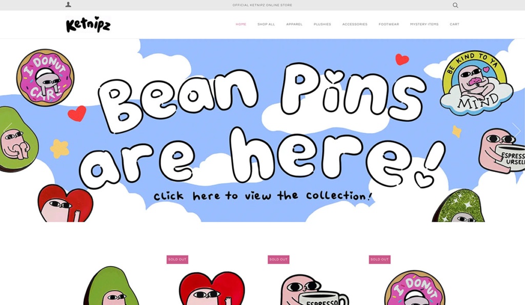 KETNIPZ best wix ecommerce website designs