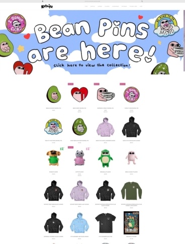 eCommerce website: Ketnipz