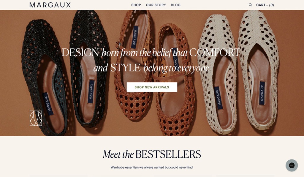 Margaux best wix ecommerce website designs