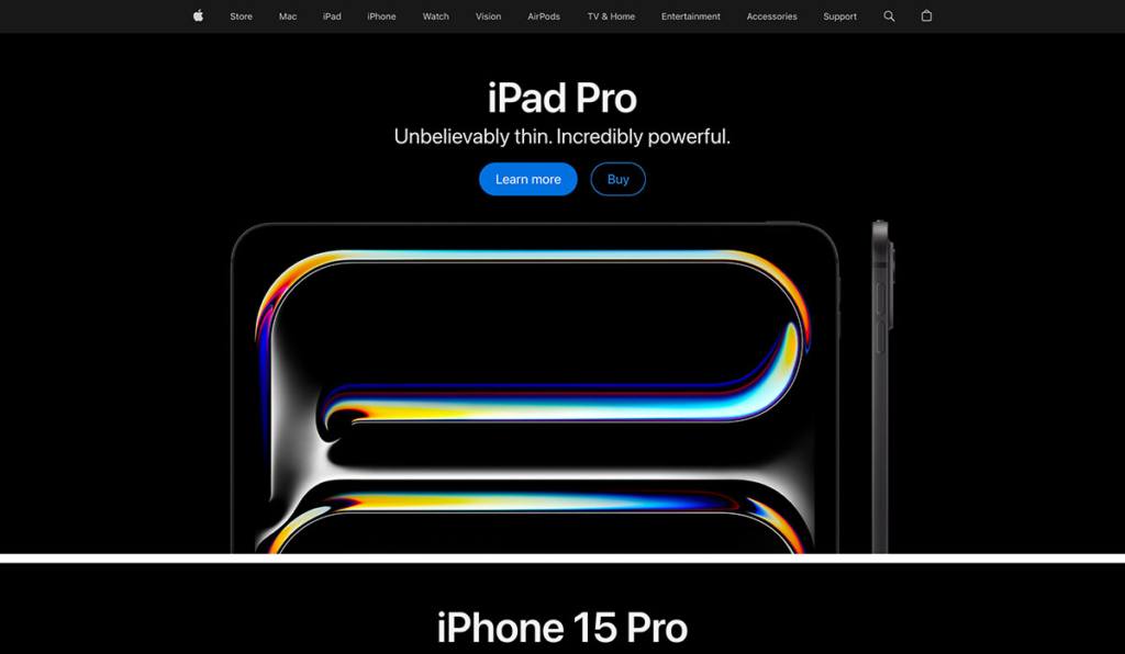 apple ecommerce website usa