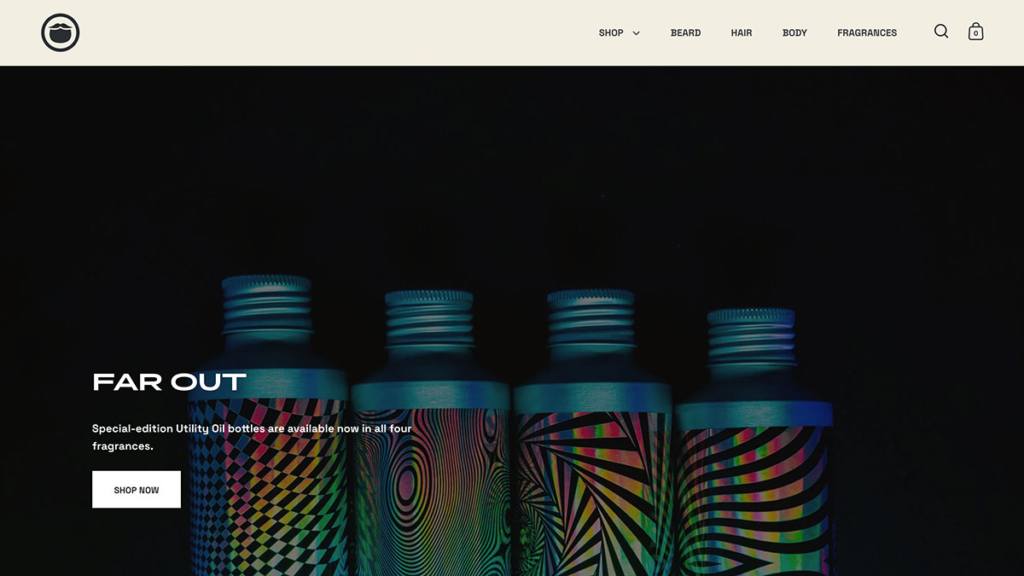 beard products store