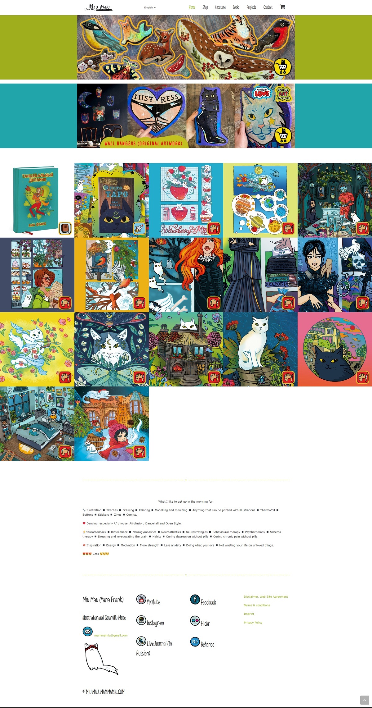 eCommerce website: Mammamiu