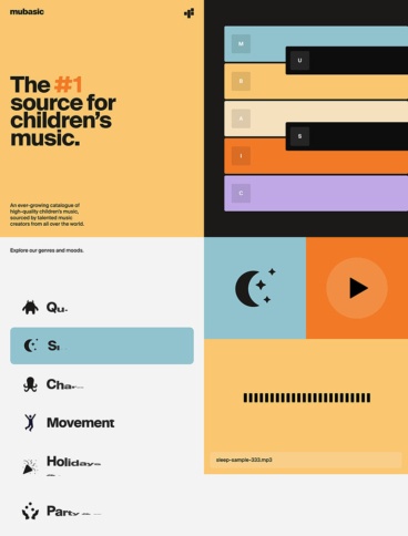 eCommerce website: Mubasic