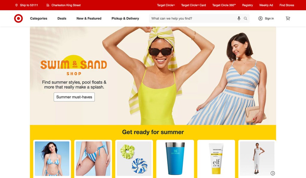 target ecommerce website usa