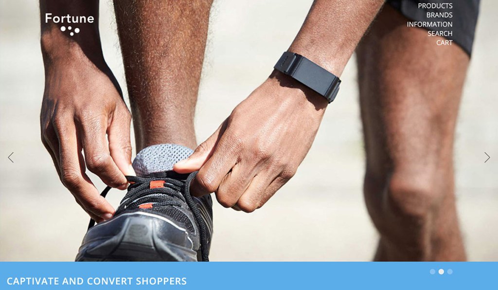 Fortune free bigcommerce theme