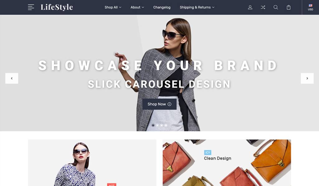 LifeStyle free bigcommerce theme