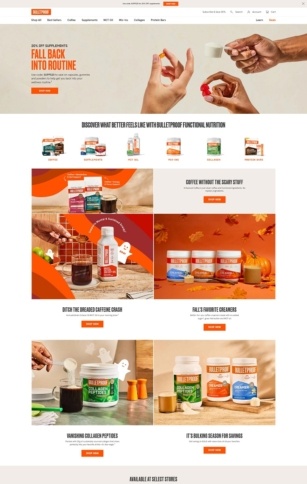 eCommerce website: Bulletproof