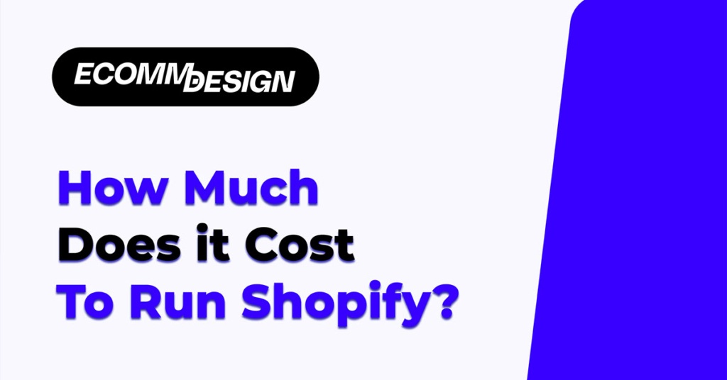 how much does it cost to run a shopify website