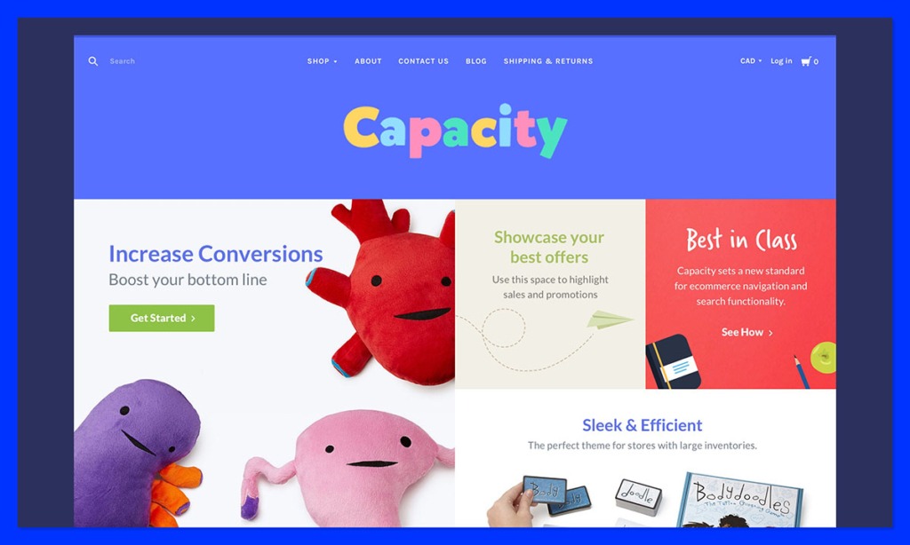 Capacity-Bright bigcommerce theme