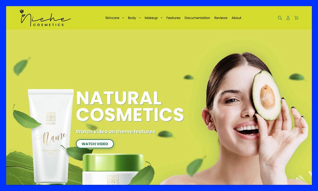 Niche Cosmetics bigcommerce theme