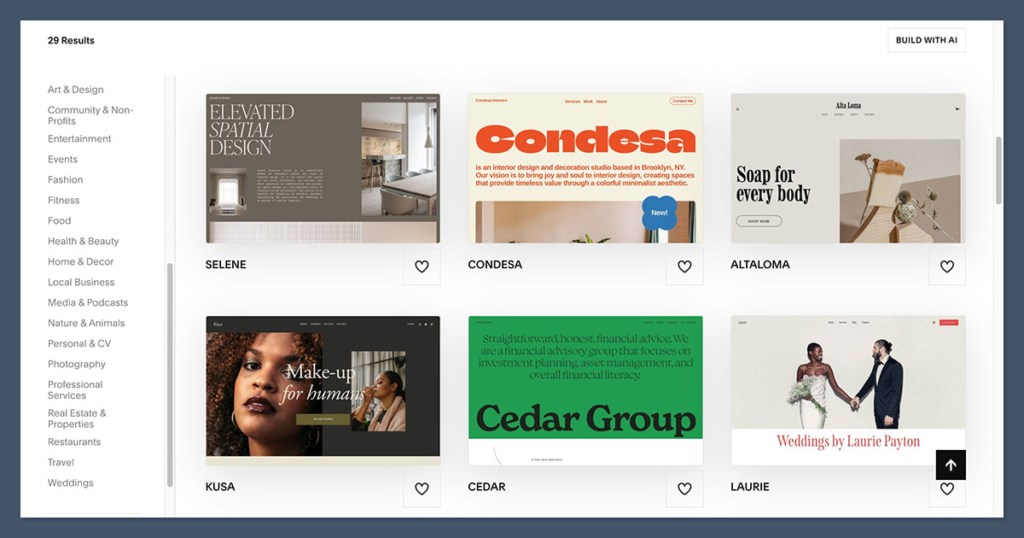 Templates-Squarespace