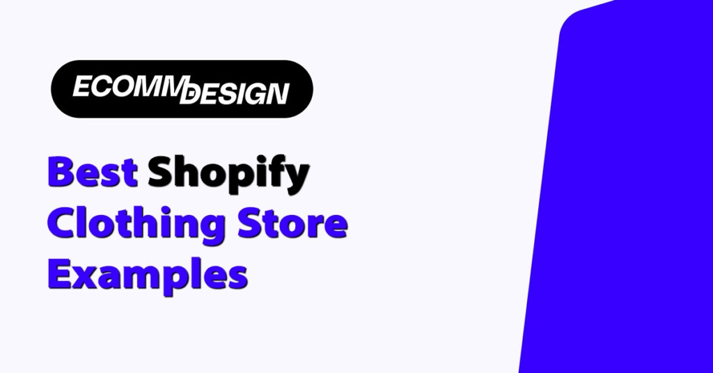 best shopify clothing store examples
