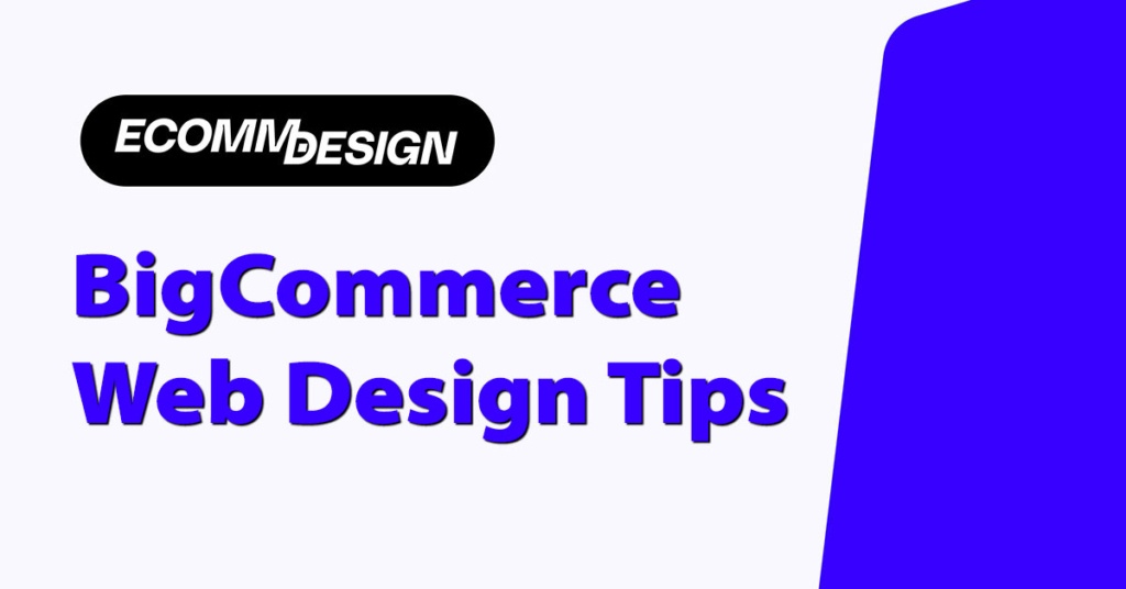 bigcommerce web design