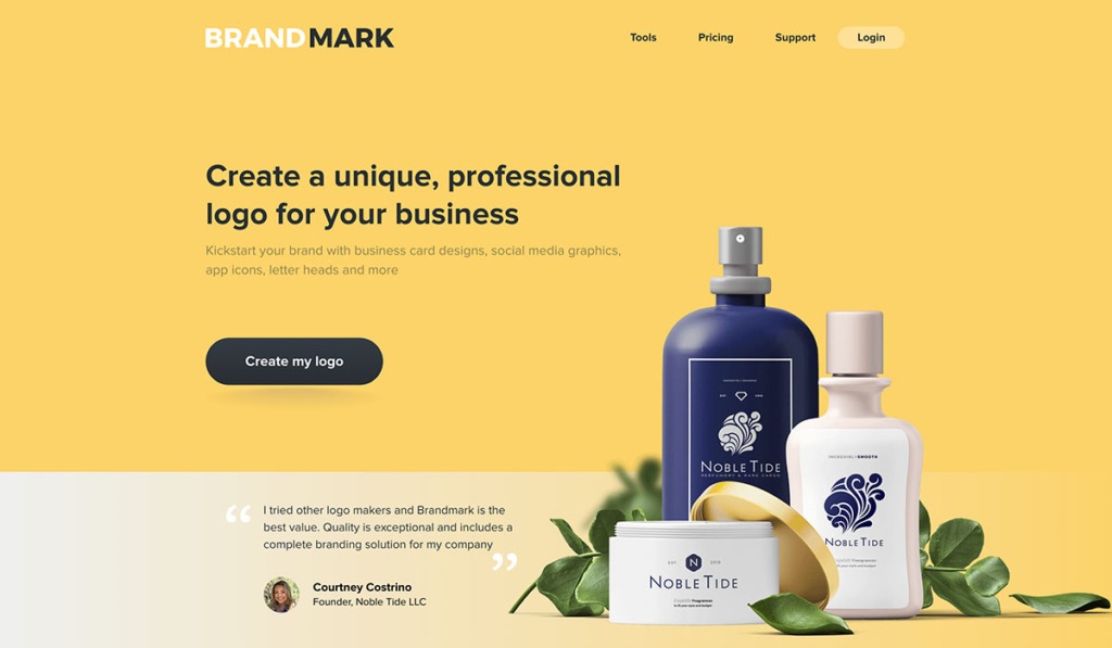 brandmark homepage