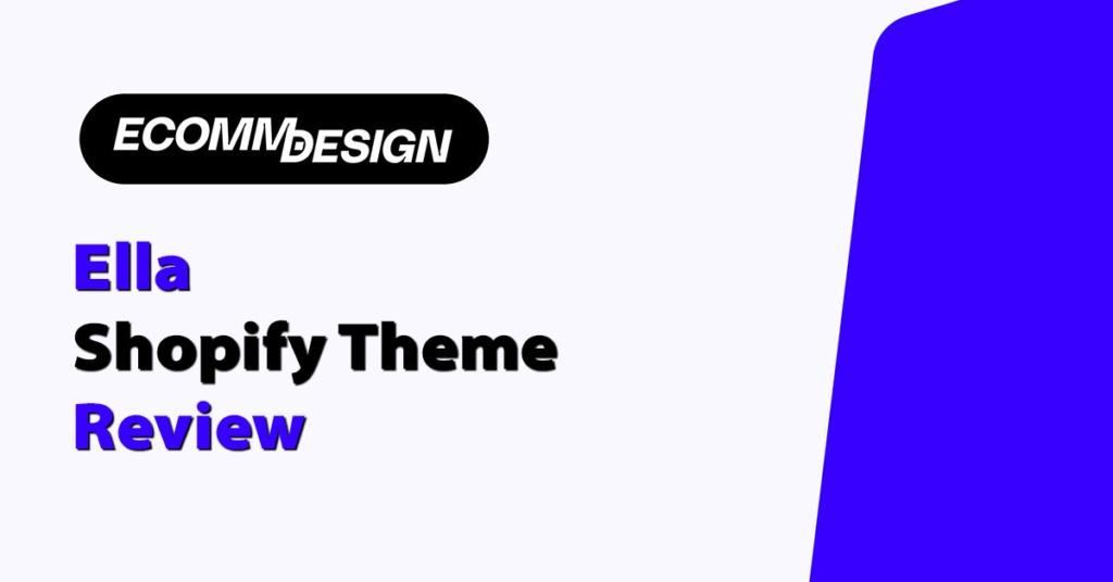ella shopify theme review