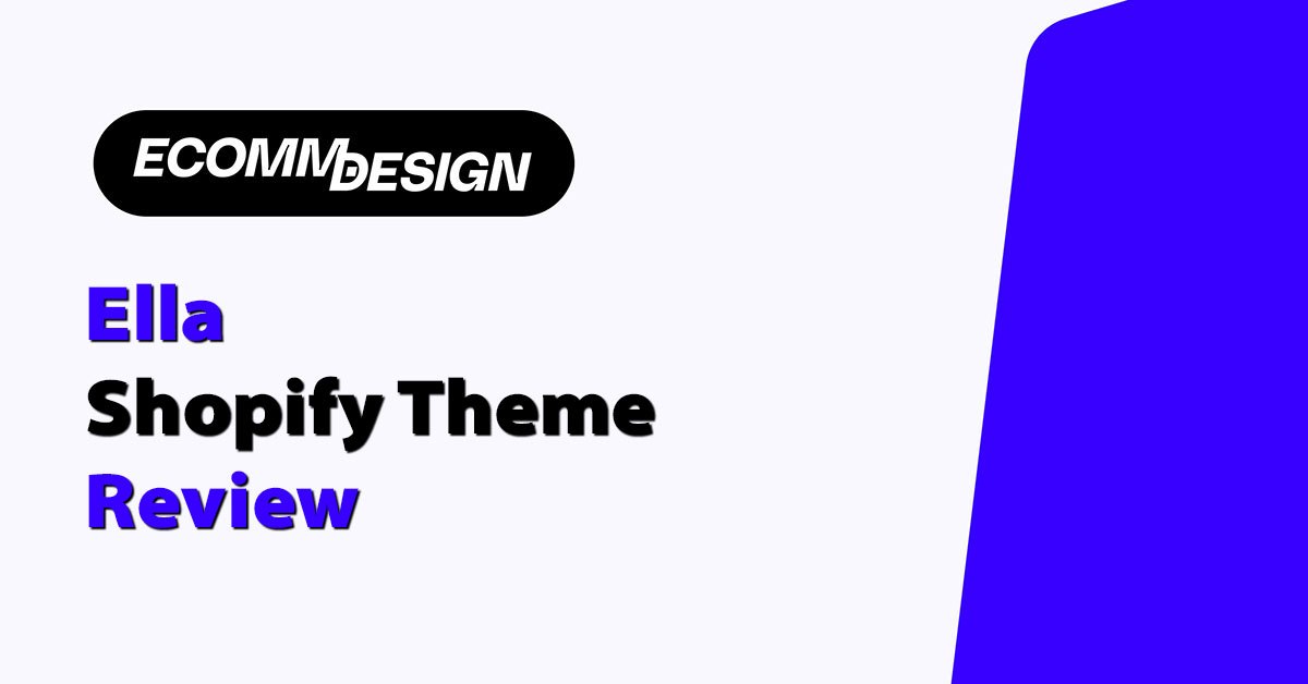 ella shopify theme review