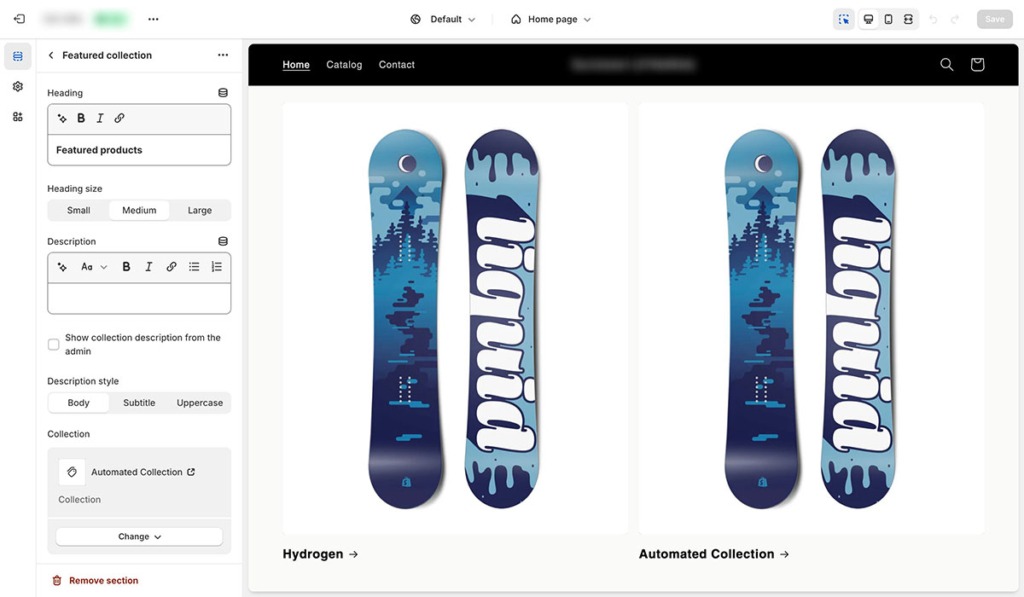 shopify customize theme