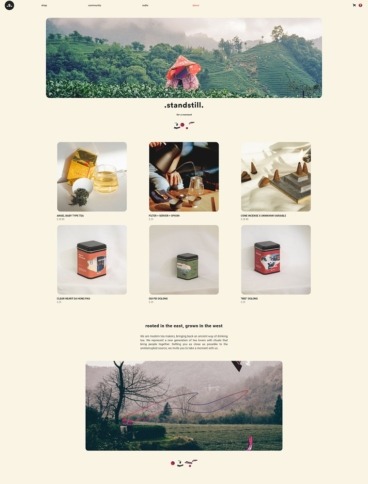 eCommerce website: standstill