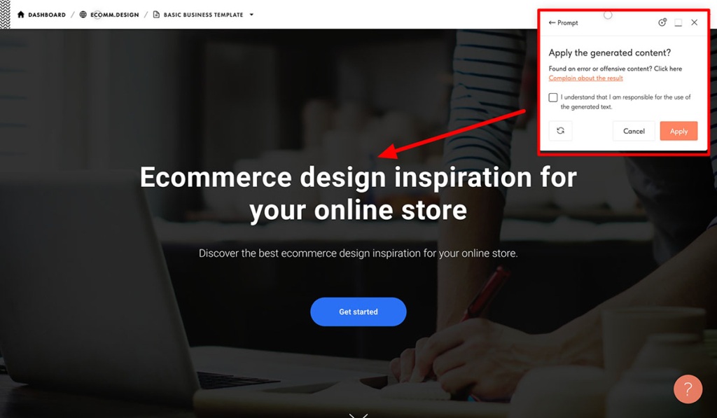tilda content generator