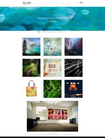 eCommerce website: Karen Hutton