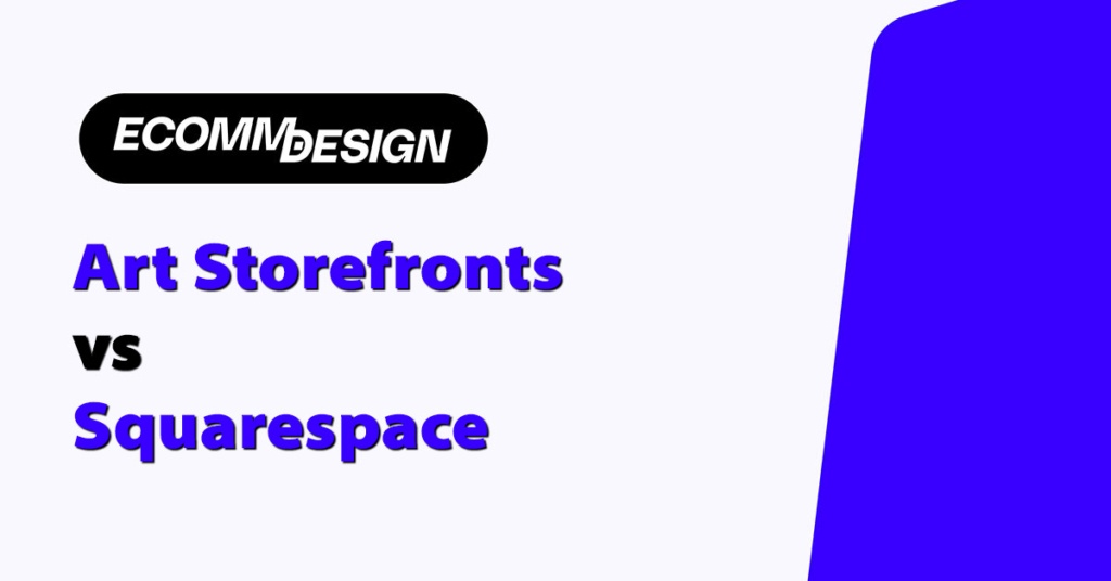 art storefronts vs squarespace