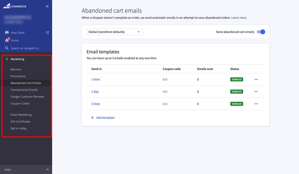 bigcommerce marketing