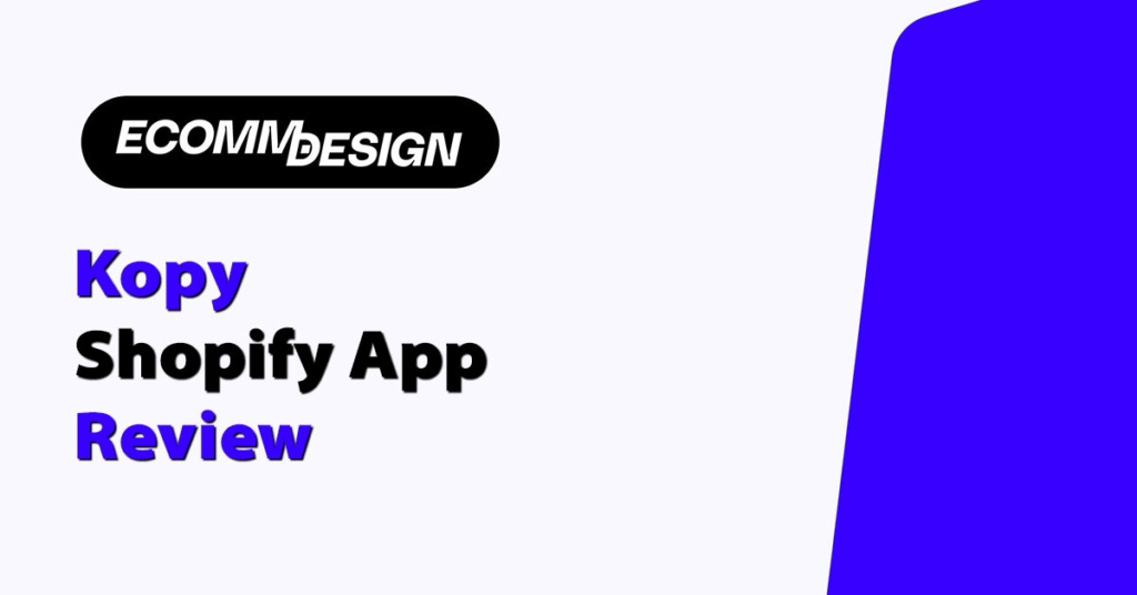 kopy shopify app revew