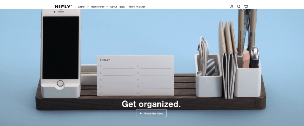 minimal template for the Motion theme