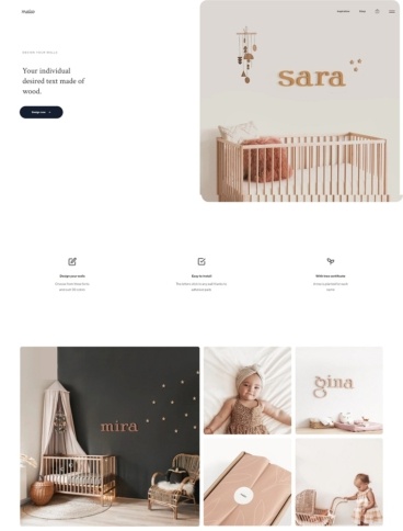 eCommerce website: Malco Wall Shop