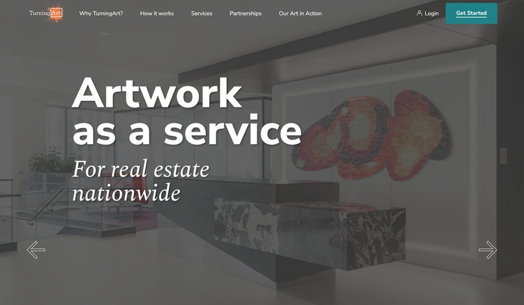 TurningArt homepage