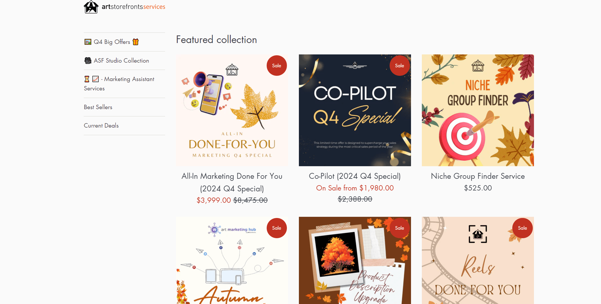 art storefronts services